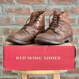 Red Wing Iron Ranger [Size 8.5 D] in ‘Copper Rough & Tough’ Leather